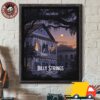 Billy Strings Night 1 Poster For Show in Savannah Georgia At Enmarket Arena On April 11 2025 Canvas
