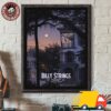 Billy Strings Night 2 Poster For Show in Savannah Georgia At Enmarket Arena On April 12 2025 Canvas
