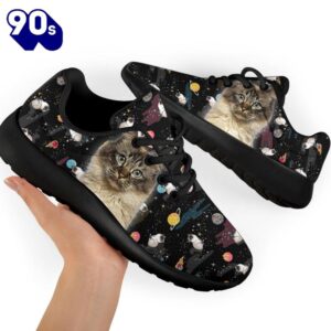 Birman Cat Sneakers Sporty Shoes Funny Cat Lover