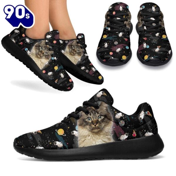 Birman Cat Sneakers Sporty Shoes Funny Cat Lover