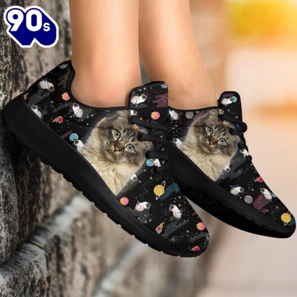 Birman Cat Sneakers Sporty Shoes Funny Cat Lover