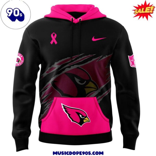 Black Arizona Cardinals 2024 Crucial Catch Club Pullover Hoodie