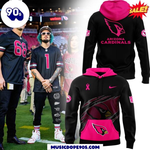 Black Arizona Cardinals 2024 Crucial Catch Club Pullover Hoodie