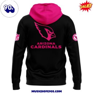 Black Arizona Cardinals 2024 Crucial Catch Club Pullover Hoodie