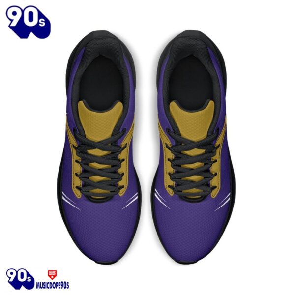 Black Baltimore Ravens Running Shoes