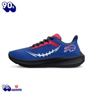 Black Buffalo Bills Running Shoes