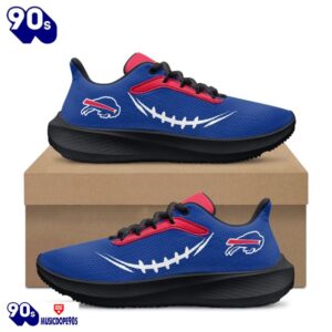 Black Buffalo Bills Running Shoes