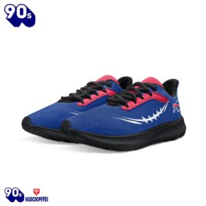 Black Buffalo Bills Running Shoes