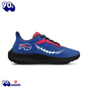 Black Buffalo Bills Running Shoes