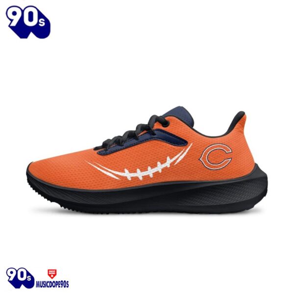 Black Chicago Bears Running Shoes