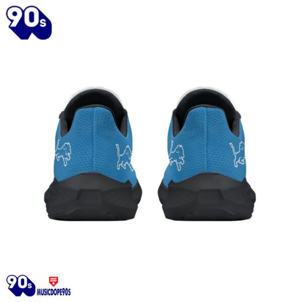 Black Detroit Lions Running Shoes