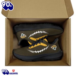 Black Jacksonville Jaguars Running Shoes