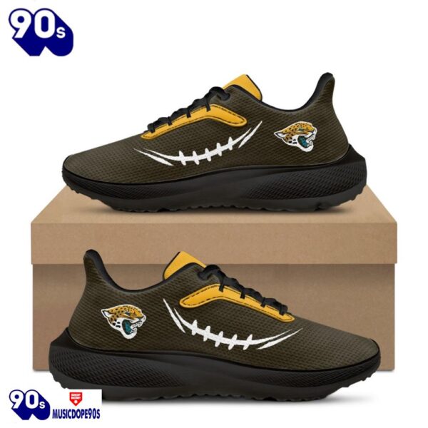 Black Jacksonville Jaguars Running Shoes