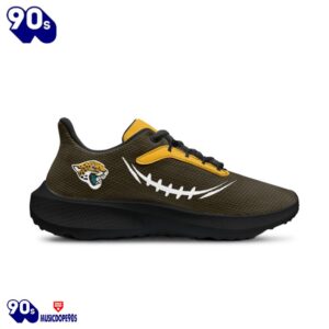 Black Jacksonville Jaguars Running Shoes