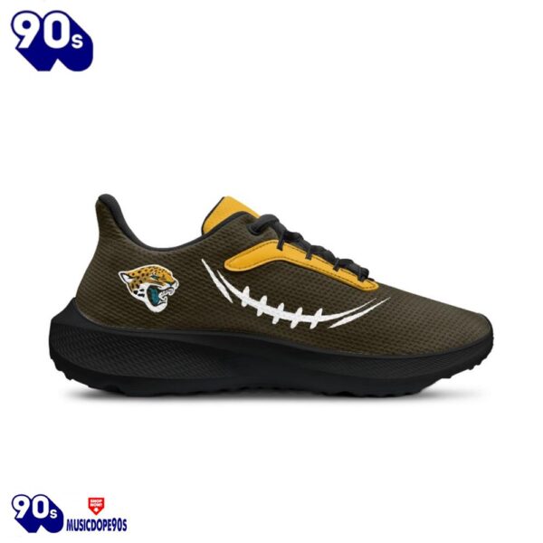 Black Jacksonville Jaguars Running Shoes