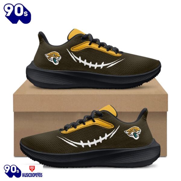 Black Jacksonville Jaguars Running Shoes