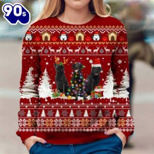 Black Labrador Retriever Ugly Premium Sweater