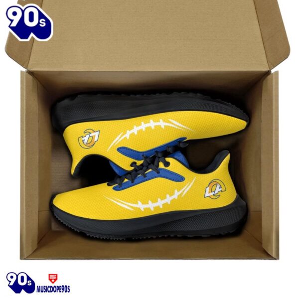 Black Los Angeles Rams Running Shoes