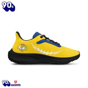 Black Los Angeles Rams Running Shoes