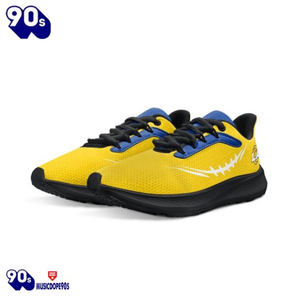 Black Los Angeles Rams Running Shoes