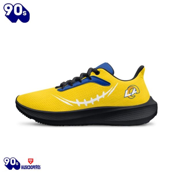 Black Los Angeles Rams Running Shoes