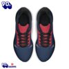 Black New England Patriots Running Shoes