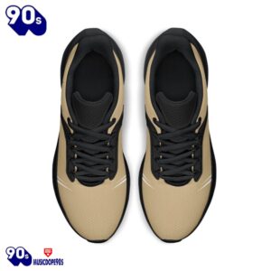 Black New Orleans Saints Running Shoes