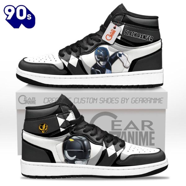 Black Ranger J1 Sneakers Custom Movies Shoes