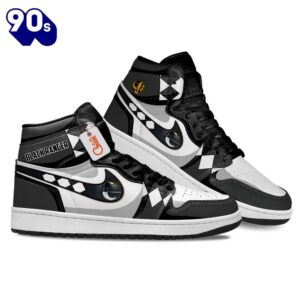 Black Ranger J1 Sneakers Movies Custom For Fans