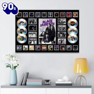 Black Sabbath Rectangle Canvas With…