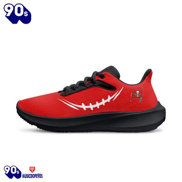 Black Tampa Bay Buccaneers Running Shoes