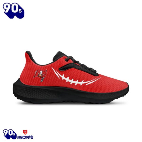 Black Tampa Bay Buccaneers Running Shoes