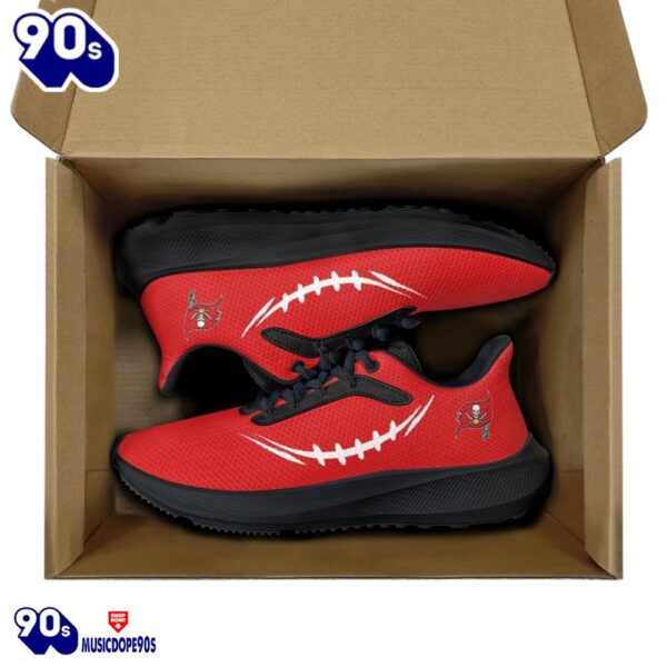 Black Tampa Bay Buccaneers Running Shoes