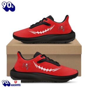 Black Tampa Bay Buccaneers Running Shoes