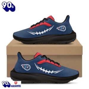 Black Tennessee Titans Running Shoes