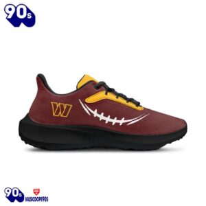 Black Washington Commanders Running Shoes