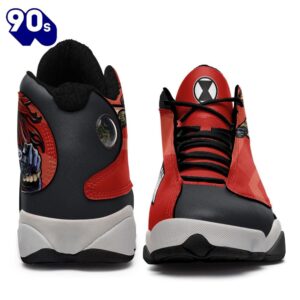 Black Widow Air Jordan 13 Sneakers Super Heroes Custom Shoes