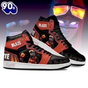 Blaze Skin Game Character Shoes Custom For Fans