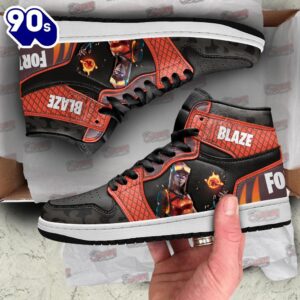 Blaze Skin Game Character Shoes Custom For Fans