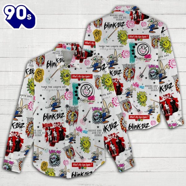 Blink-182 3D Linen Shirt For Fans Music