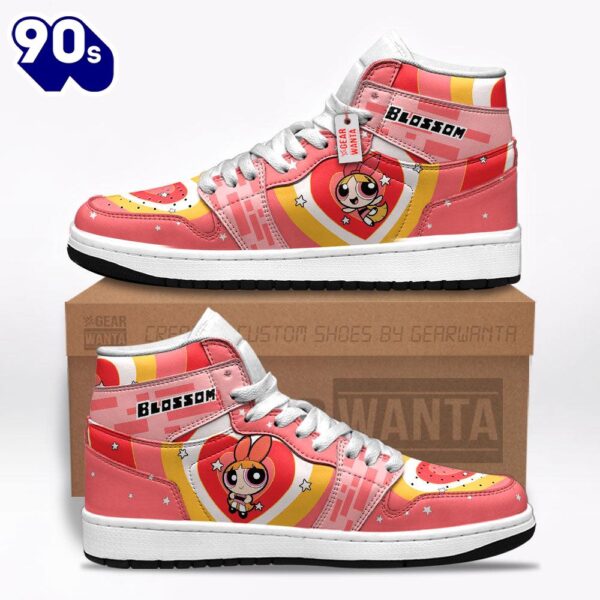 Blossom The Powerpuff Girls J1 Shoes Custom Sneakers For Fans