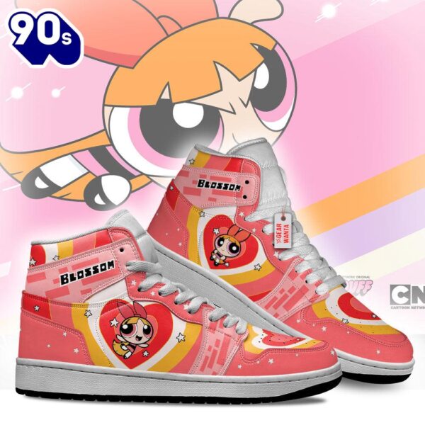 Blossom The Powerpuff Girls J1 Shoes Custom Sneakers For Fans