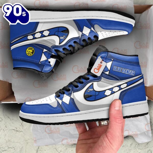 Blue Ranger J1 Sneakers Custom Movies Shoes