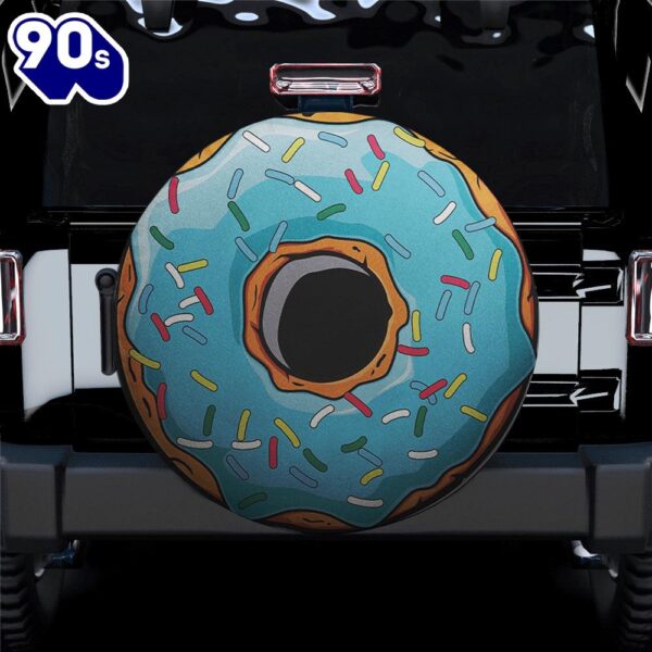 Hippie Tire Covers Blue Sprinkle Doughnut Spare Tire Cover Gift For Campers