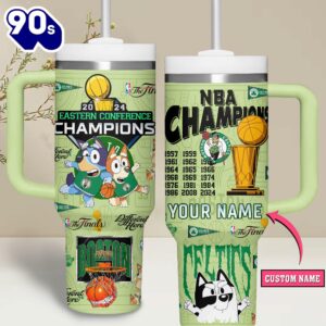 Bluey Basketball NBA Champions Custom Stanley Quencher 40oz Stainless Steel Tumbler