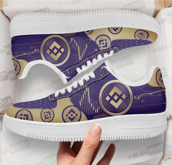 BNB Binance Air Shoes Custom Sneakers