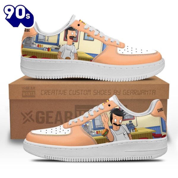 Bob Belcher Bob’s Burger Custom Air Sneakers