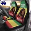 Bob Marley 2PCS Car Seat Cover Decor Car