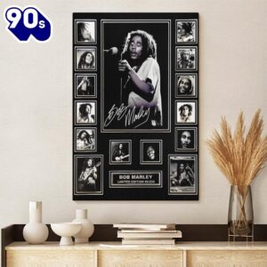 Bob Marley Rectangle Canvas With…