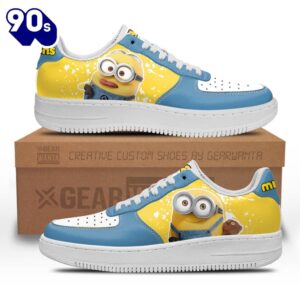 Bob Minion Custom Air Sneakers